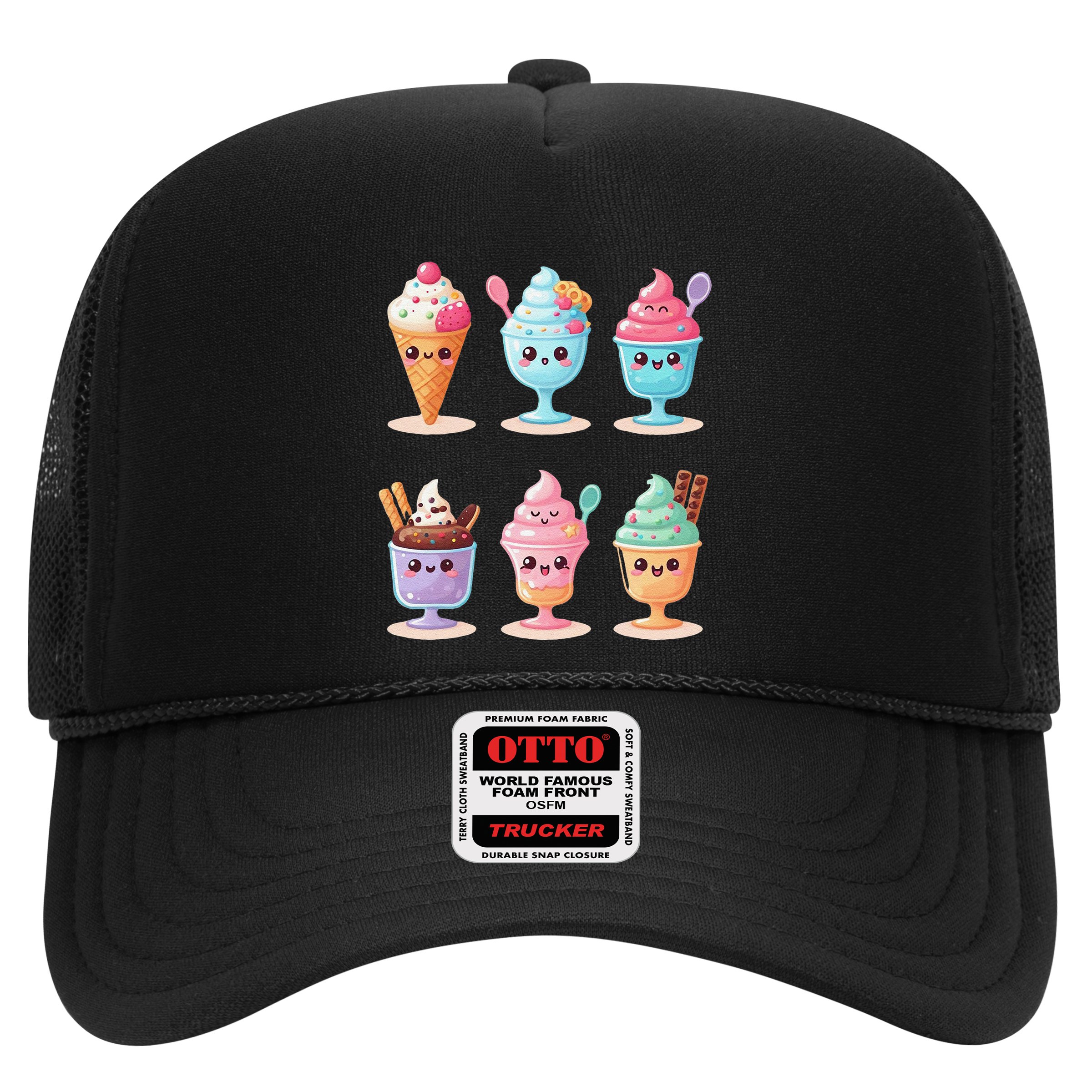 Kawaii Ice Cream Frozen Yogurt Lover Anime Hat