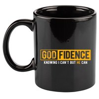 Knowing I CanT But He Can Christian Religious Jesus 11oz C Handle Ceramic Mug
