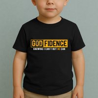 Knowing I CanT But He Can Christian Religious Jesus Toddler T-Shirt