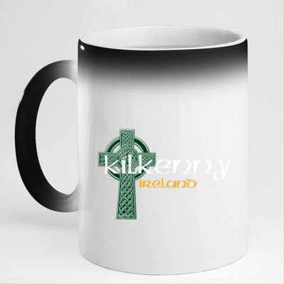 Kilkenny Ireland County Celtic Gaelic Football And Hurling Funny Gift 11oz Black Color Changing Mug