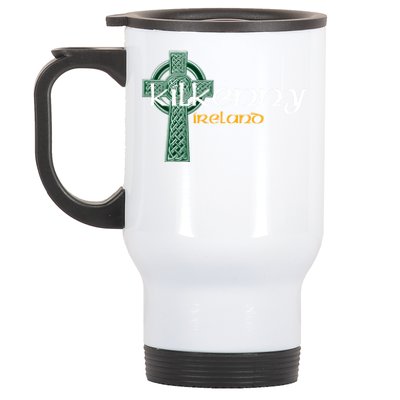 Kilkenny Ireland County Celtic Gaelic Football And Hurling Funny Gift Stainless Steel Travel Mug