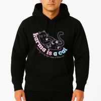 Karma Is Cat Purring In My Lap Cause It Loves Me  Hoodie