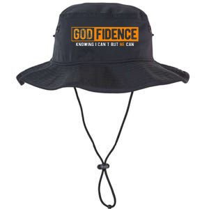 Knowing I CanT But He Can Christian Religious Jesus Legacy Cool Fit Booney Bucket Hat