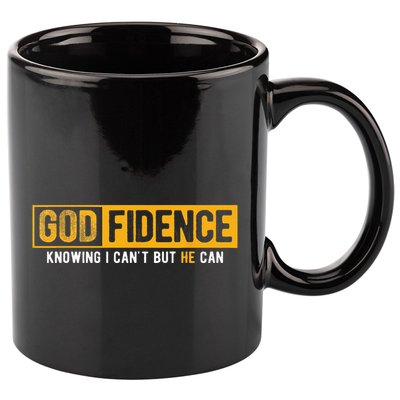 Knowing I Cant But He Can Christian Religious Jesus 11oz C Handle Ceramic Mug