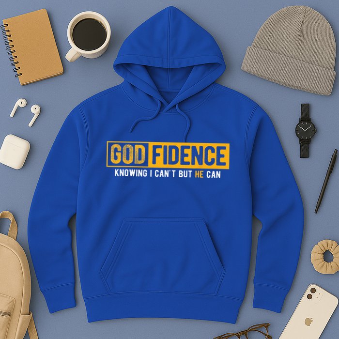 Knowing I Cant But He Can Christian Religious Jesus Hoodie