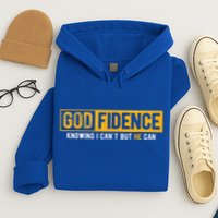 Knowing I Cant But He Can Christian Religious Jesus Hoodie