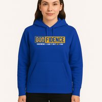Knowing I Cant But He Can Christian Religious Jesus Hoodie