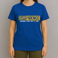 Knowing I Cant But He Can Christian Religious Jesus T-Shirt