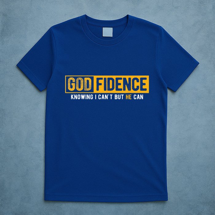 Knowing I Cant But He Can Christian Religious Jesus T-Shirt