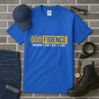 Knowing I Cant But He Can Christian Religious Jesus Tall T-Shirt