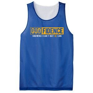 Knowing I Cant But He Can Christian Religious Jesus Mesh Reversible Basketball Jersey Tank