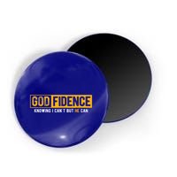 Knowing I Cant But He Can Christian Religious Jesus Magnet
