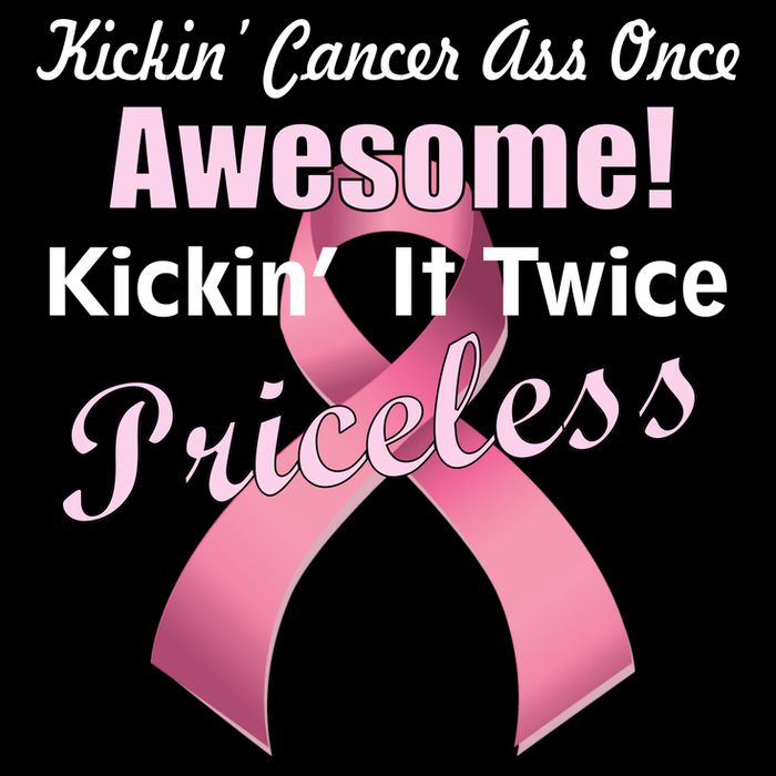 Kickin' Cancer's Ass One Awesome Twice Priceless Impact Tech Backpack