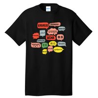 Kindness In Different Languages Tall T-Shirt