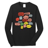 Kindness In Different Languages Long Sleeve Shirt