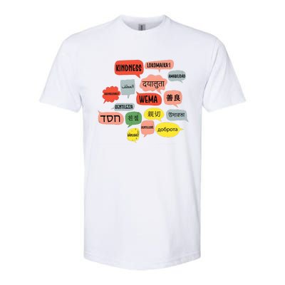 Kindness In Different Languages Softstyle® CVC T-Shirt