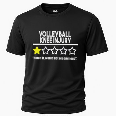 Knee Injury Essential For Volleyball Player Get Well Soon Cooling Performance Crew T-Shirt