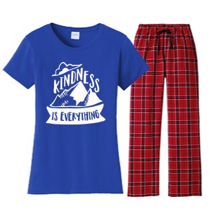 Kindness Is Everything Anti Bullying Kind Week Unity Day Gift Women's Flannel Pajama Set