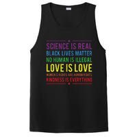 Kindness Is EVERYTHING Science Is Real Love Is Love PosiCharge Competitor Tank