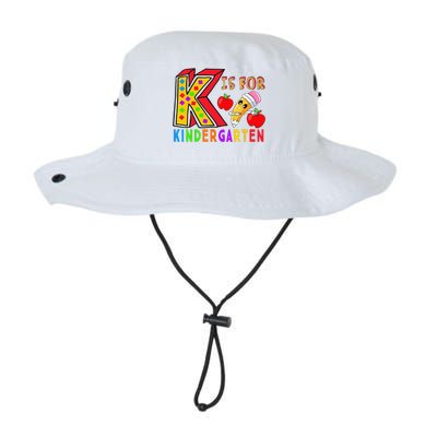 K Is For Kindergarten Student Teacher First Day Of School Legacy Cool Fit Booney Bucket Hat