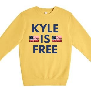 Kyle Is Free USA Premium Crewneck Sweatshirt