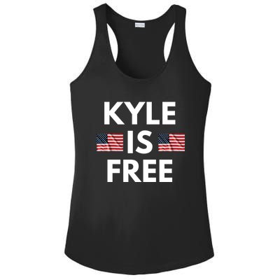 Kyle Is Free USA Ladies PosiCharge Competitor Racerback Tank