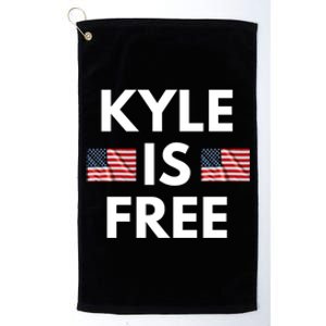 Kyle Is Free USA Platinum Collection Golf Towel