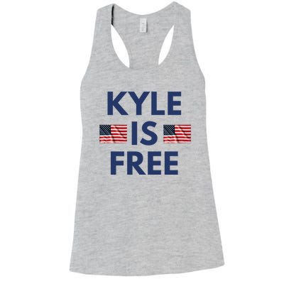 Kyle Is Free USA Women's Racerback Tank