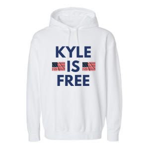 Kyle Is Free USA Garment-Dyed Fleece Hoodie