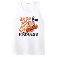 K Is For Kindness Orange Anti Bullying Unity Day Teacher PosiCharge Competitor Tank