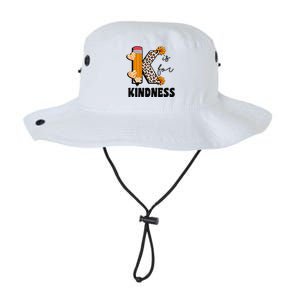 K Is For Kindness Orange Anti Bullying Unity Day Teacher Gift Legacy Cool Fit Booney Bucket Hat