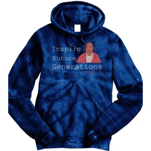 KBJ Inspire Future Generations Quote Tie Dye Hoodie