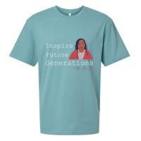 KBJ Inspire Future Generations Quote Sueded Cloud Jersey T-Shirt