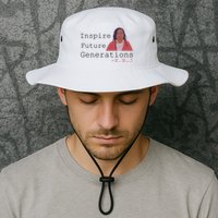 KBJ Inspire Future Generations Quote Bucket Hat