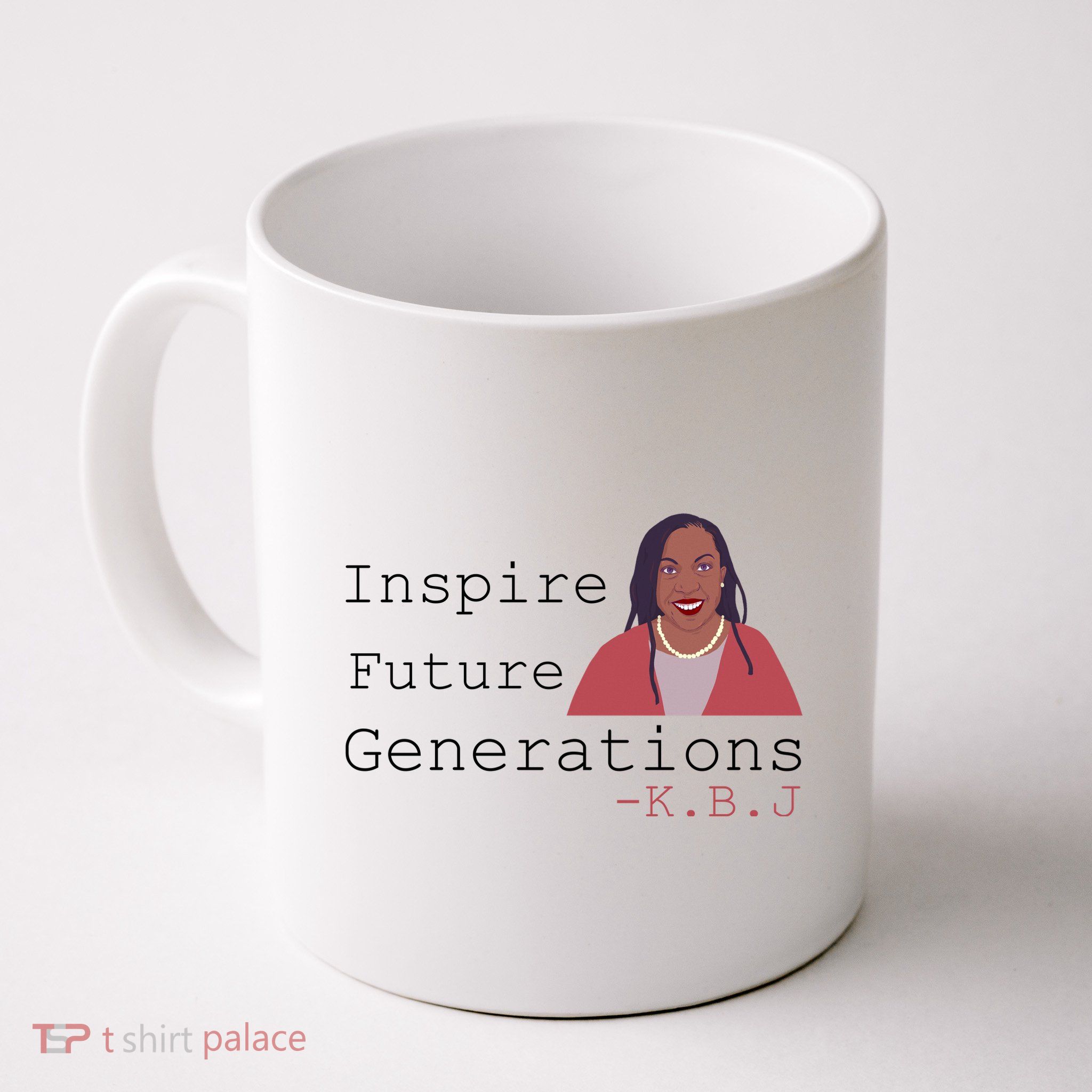 KBJ Inspire Future Generations Quote Mug