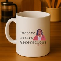 KBJ Inspire Future Generations Quote Mug