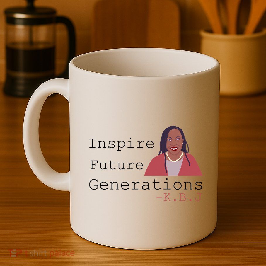 KBJ Inspire Future Generations Quote Mug