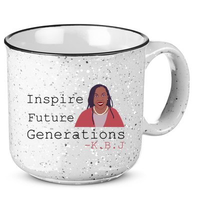 KBJ Inspire Future Generations Quote 15oz Campfire Ceramic Mug