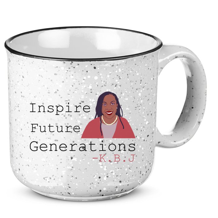 KBJ Inspire Future Generations Quote 15oz Campfire Ceramic Mug