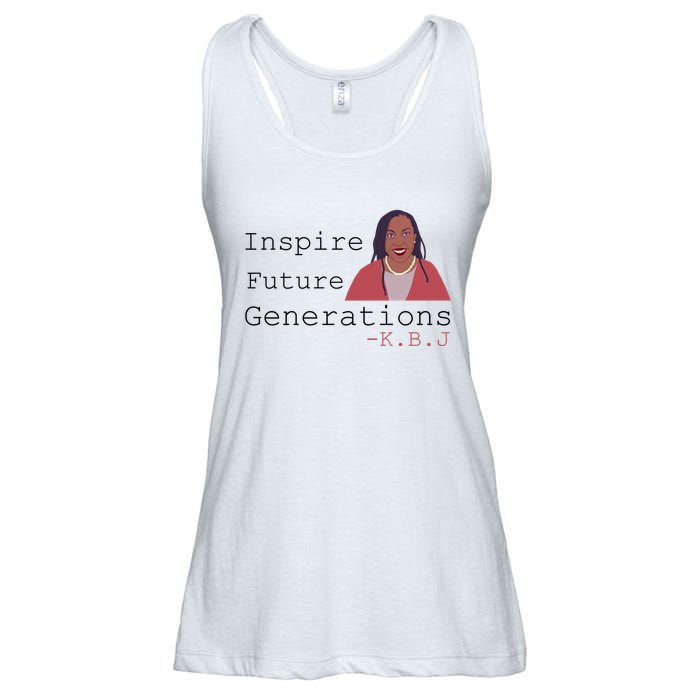 KBJ Inspire Future Generations Quote Ladies Essential Flowy Tank