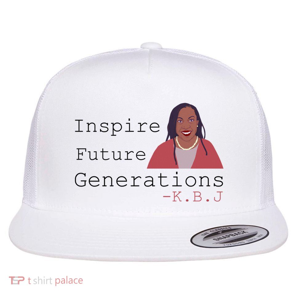 KBJ Inspire Future Generations Quote Flat Bill Trucker Hat