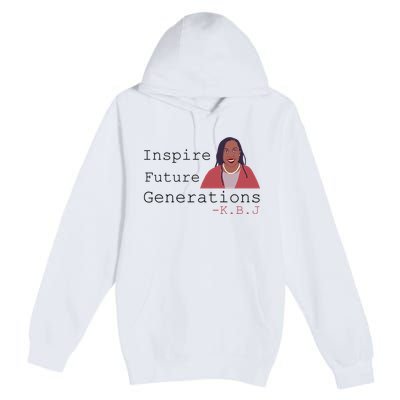 KBJ Inspire Future Generations Quote Premium Pullover Hoodie