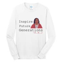 KBJ Inspire Future Generations Quote Tall Long Sleeve T-Shirt