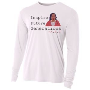 KBJ Inspire Future Generations Quote Cooling Performance Long Sleeve Crew