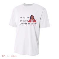 KBJ Inspire Future Generations Quote Youth Performance Sprint T-Shirt