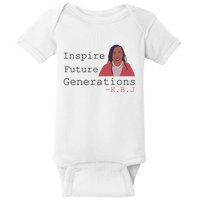KBJ Inspire Future Generations Quote Baby Bodysuit