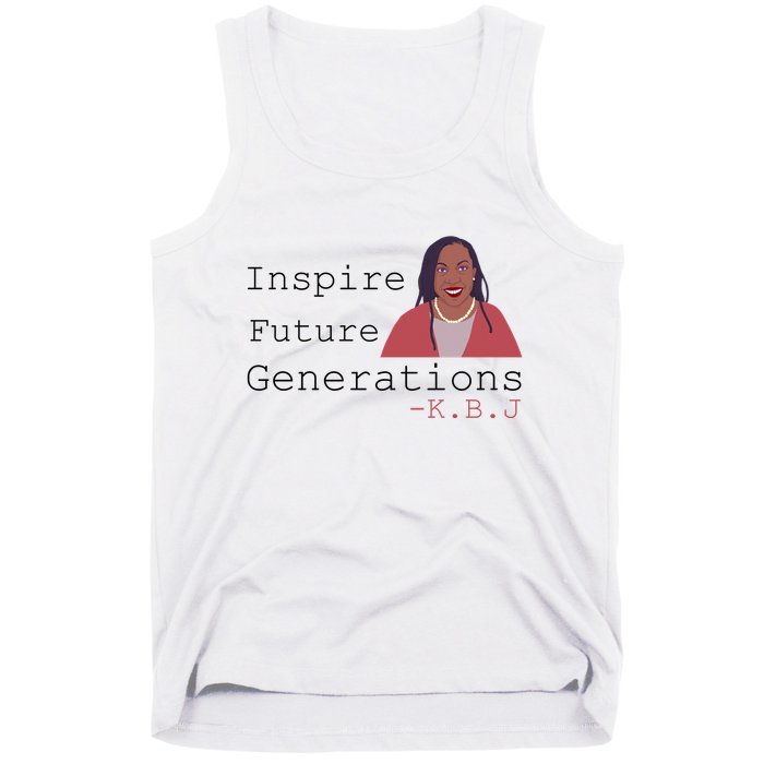 KBJ Inspire Future Generations Quote Tank Top