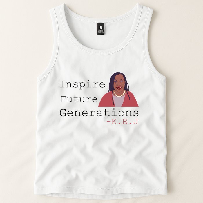 KBJ Inspire Future Generations Quote Tank Top