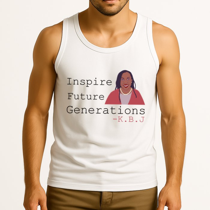 KBJ Inspire Future Generations Quote Tank Top