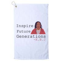 KBJ Inspire Future Generations Quote Golf Towel
